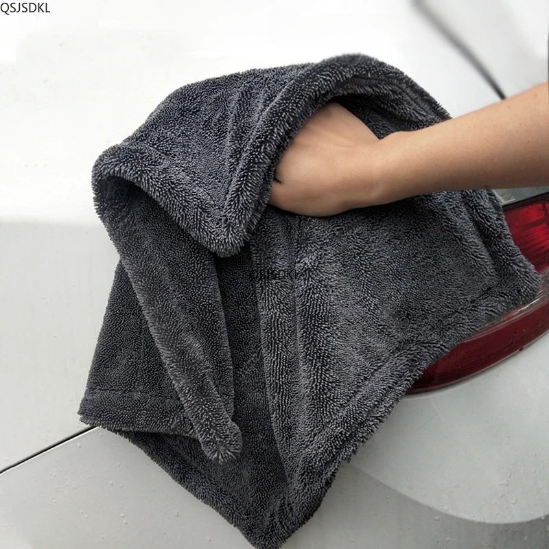 Microfiber Car Drying Towel Super Absorbent - 1200GSM/600GSM Microfiber Car Cleaning Towel Double-Sided