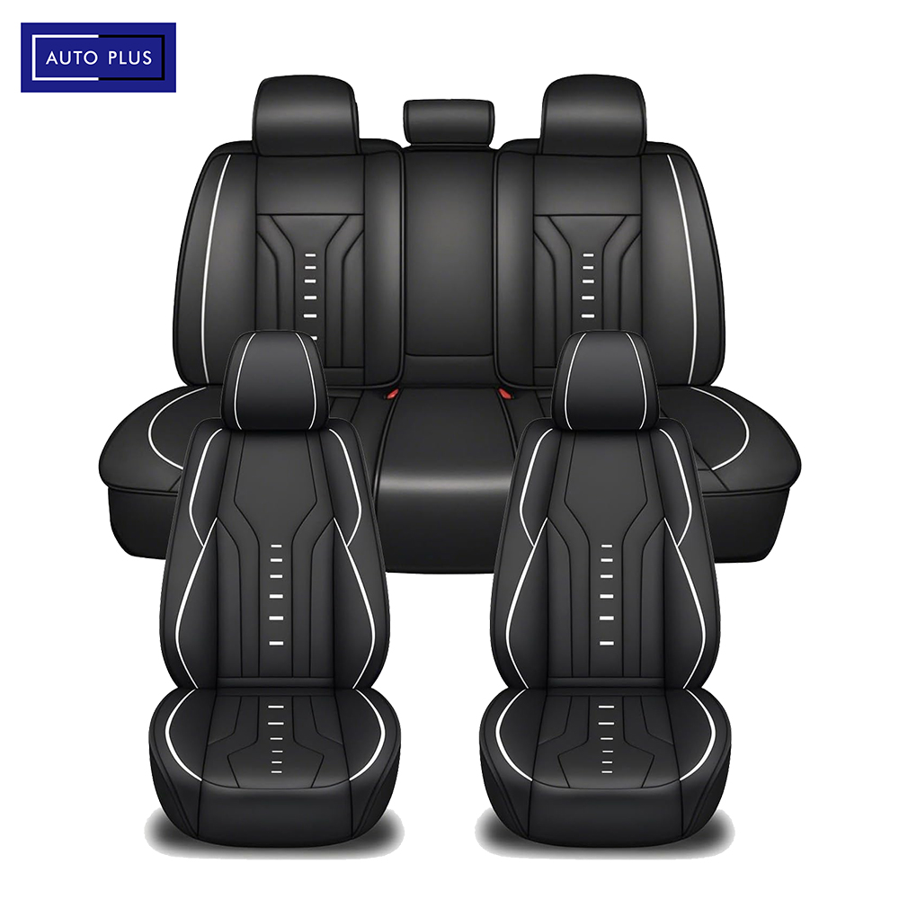 Leather Car Seat Covers Full Set Universal - Luxury Universal Leather Car Seat Covers