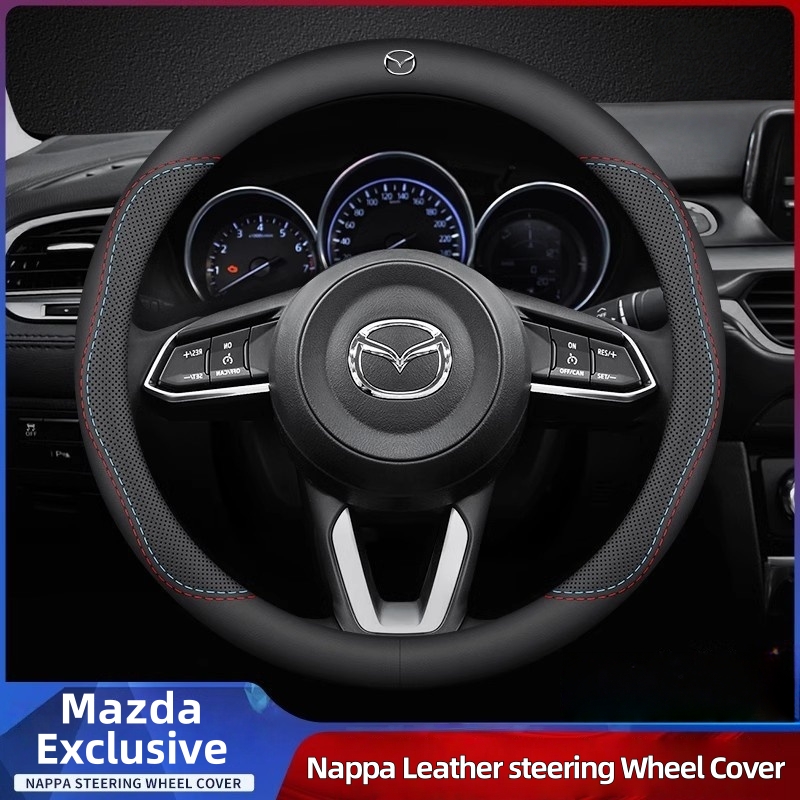 Leather Breathable Car Steerin - Car Steering Wheel Cover Anti Slip Breathable review and price