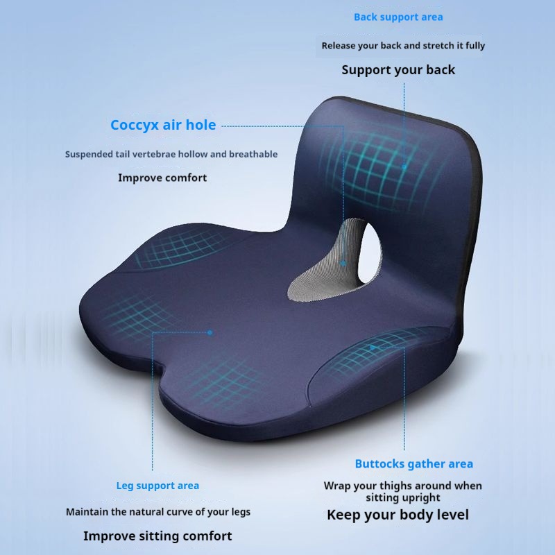 Car Main Driver Seat Booster S - Memory Foam Car Neck Pillow Lumbar Support review and price
