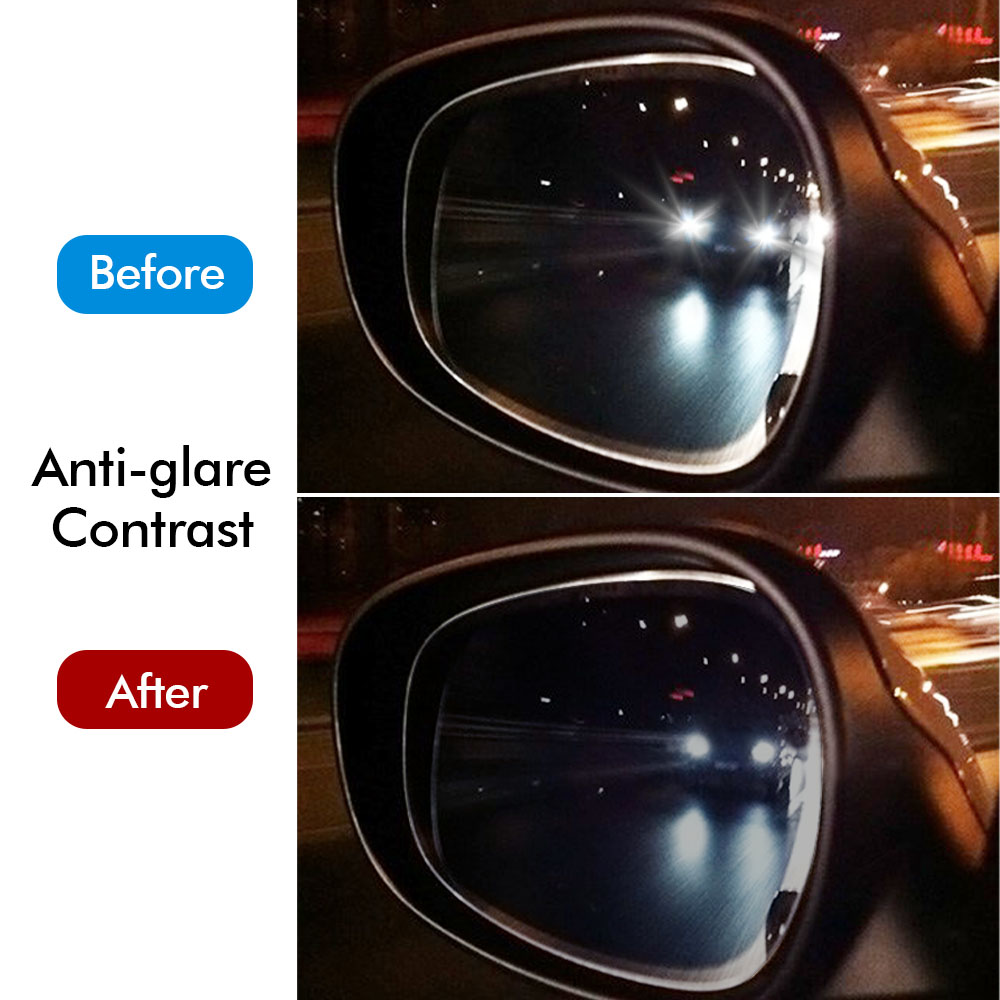 Car Rainproof Film Car Rearvie - Anti Glare Car Rearview Mirror Film review and price