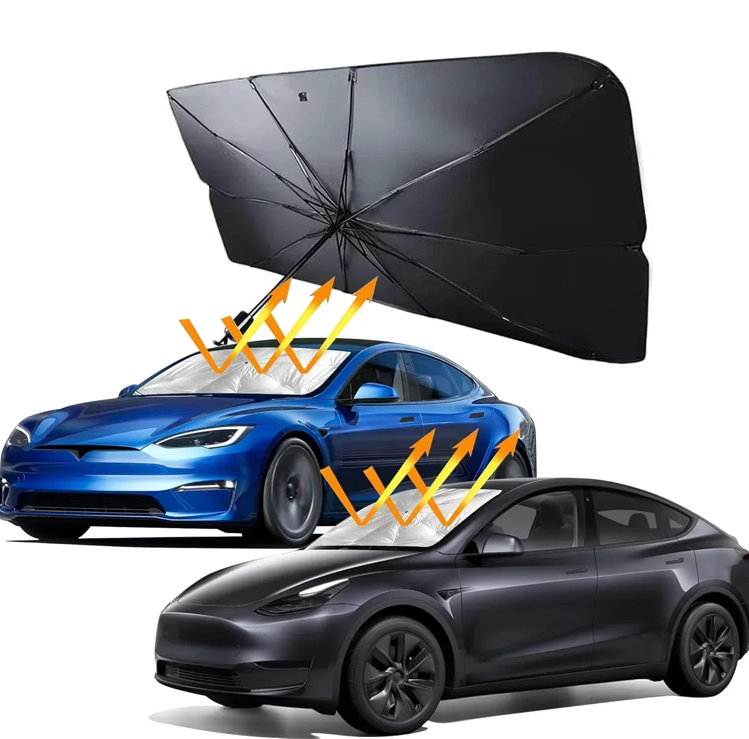 Car Umbrella Sunshade Windshie - Car Sunshade Windshield Umbrella Foldable review and price