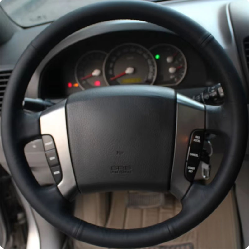 For Kia Sorento 2003-2009 Hand - Car Steering Wheel Cover Anti Slip Breathable review and price