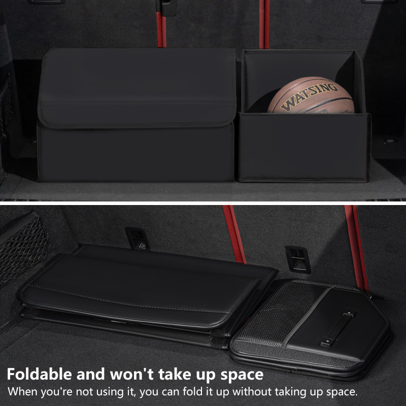 For Porsche Cayenne Macan Pana - Car Trunk Organizer Foldable Storage Box review and price