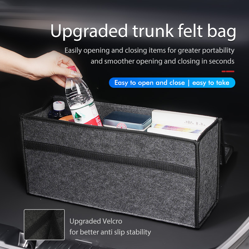 For GAC MOTOR Foldable Felt Ca - Car Trunk Organizer Foldable Storage Box review and price