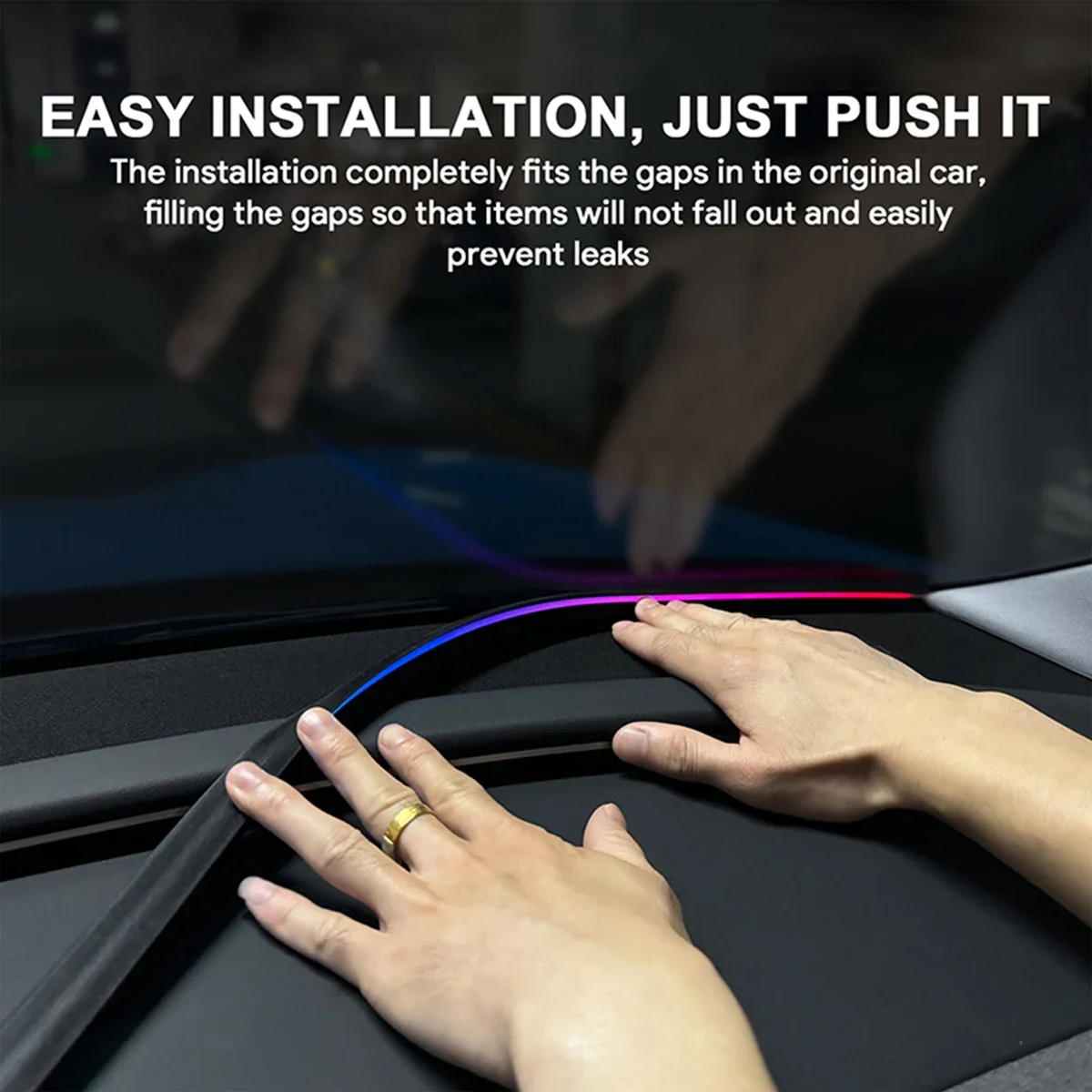 140/150CM LED Car Ambient Ligh - Led Ambient Interior Car Lights App Control review and price