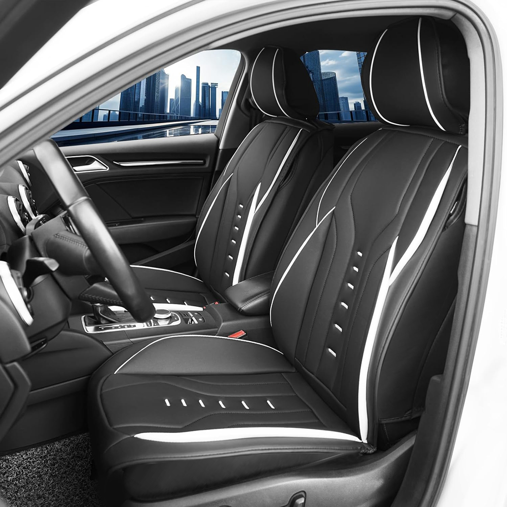 Luxury Universal Leather Car S - Leather Car Seat Covers Full Set Universal review and price