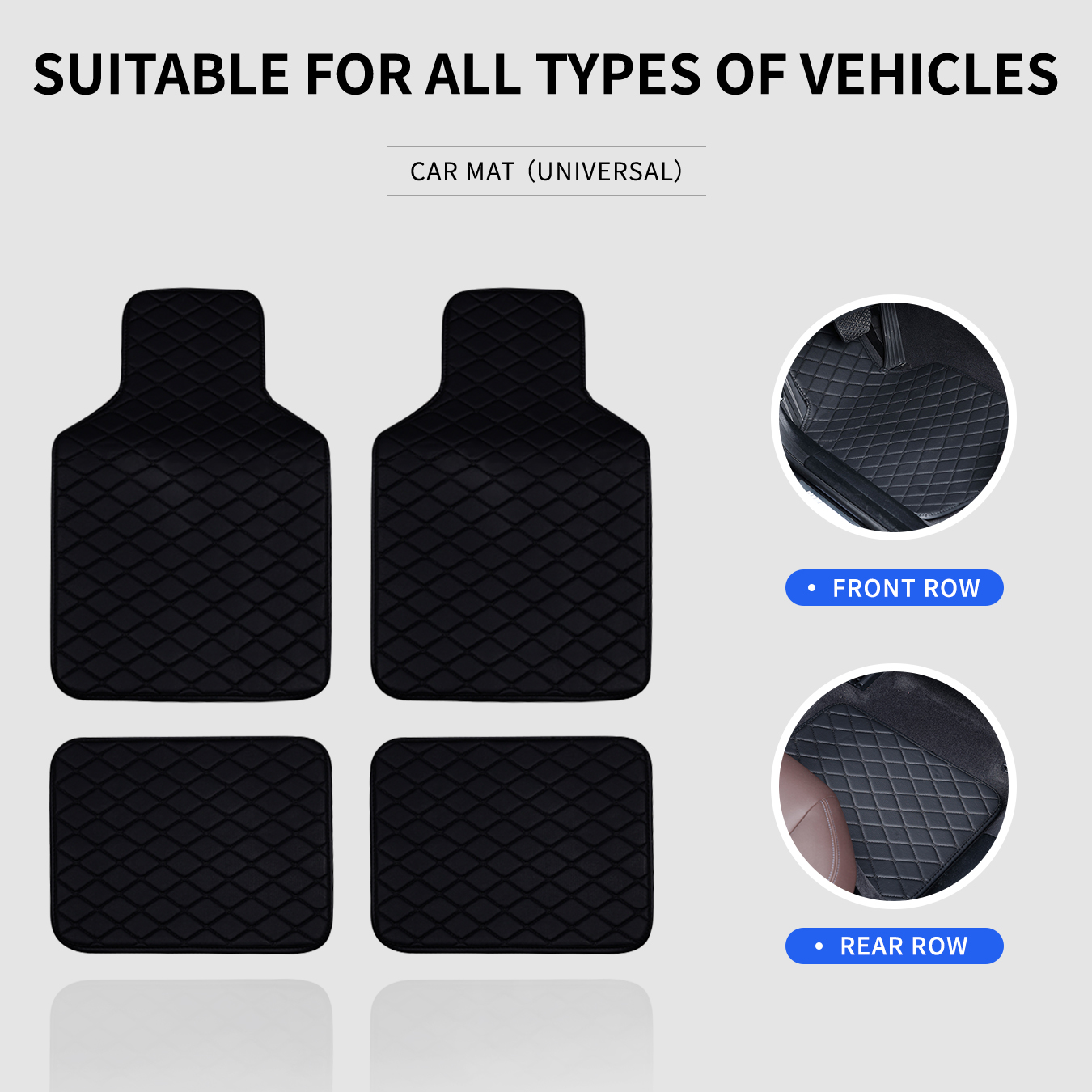 Car Floor Mats Full Set Univer - Car Floor Mats Universal Waterproof Leather review and price