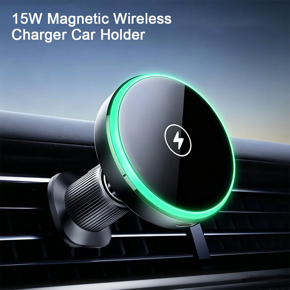 Magnetic Wireless Car Charger  - Magnetic Phone Holder For Car Vent review and price