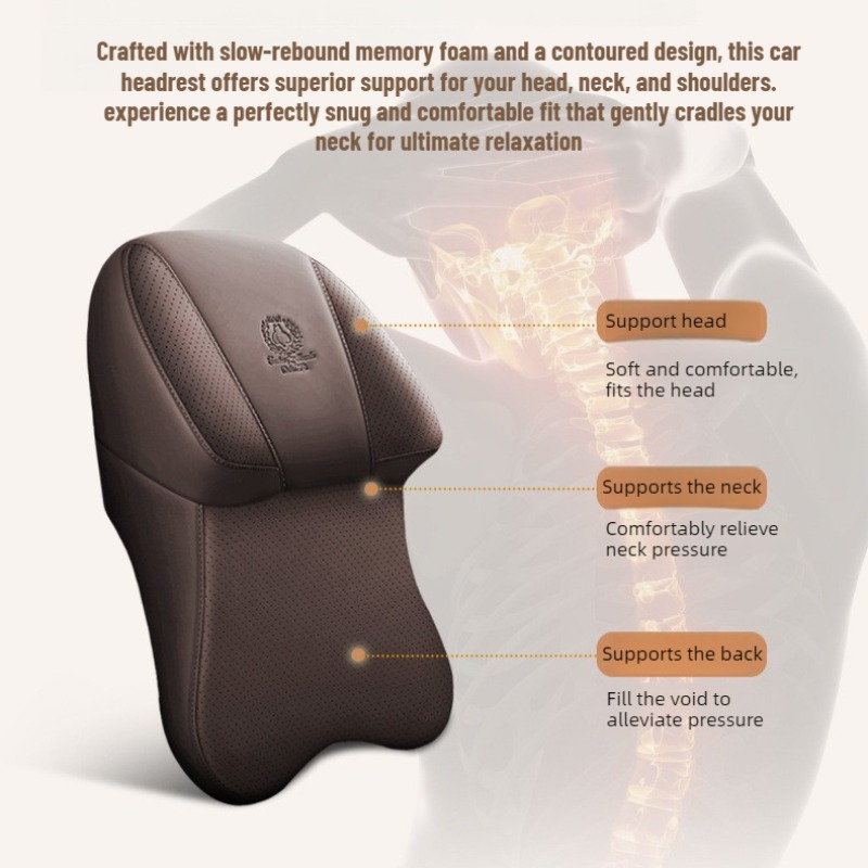 New Universal Minimalist All S - Memory Foam Car Neck Pillow Lumbar Support review and price