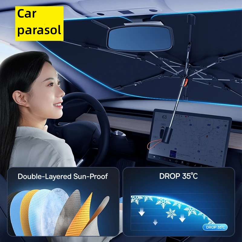 Car Sunshade Windshield Umbrel - Car Sunshade Windshield Umbrella Foldable review and price