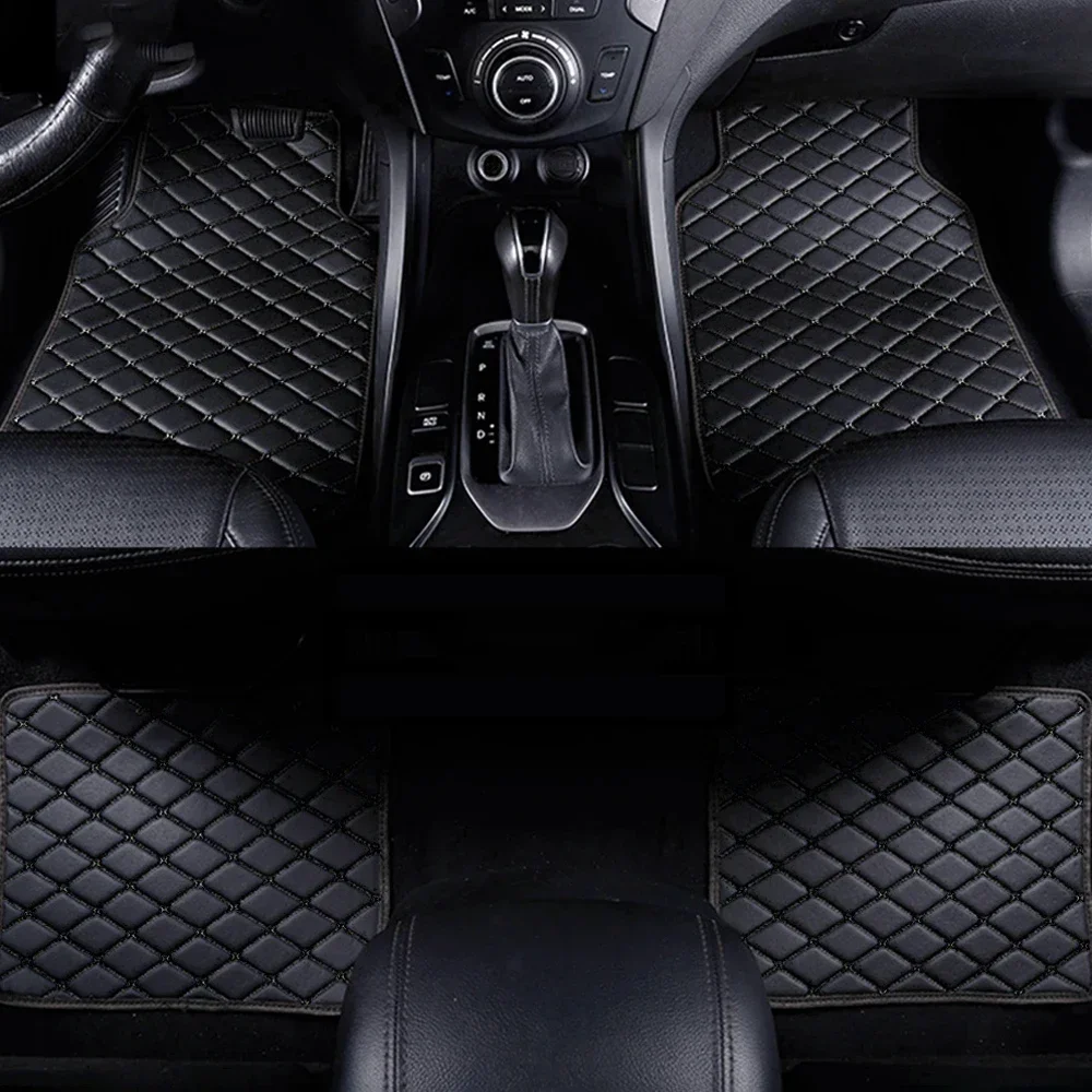 Car Floor Mats 4PCS Universal  - Car Floor Mats Universal Waterproof Leather review and price