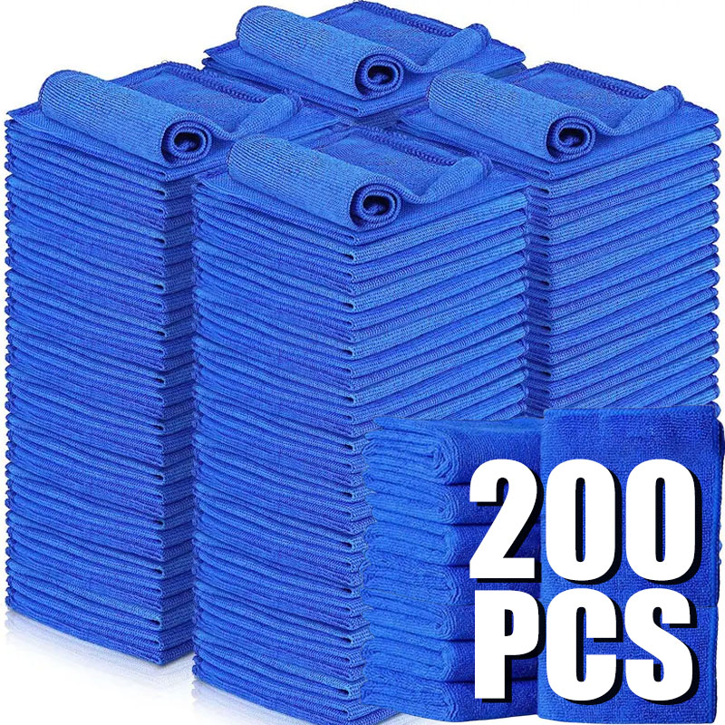 10/200PCS Microfiber Car Clean - Microfiber Car Drying Towel Super Absorbent review and price