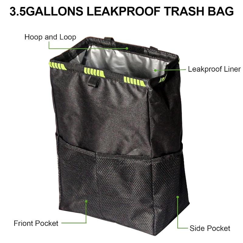 Car Trash Can No Drilling Requ - Waterproof Car Trash Can With Lid review and price