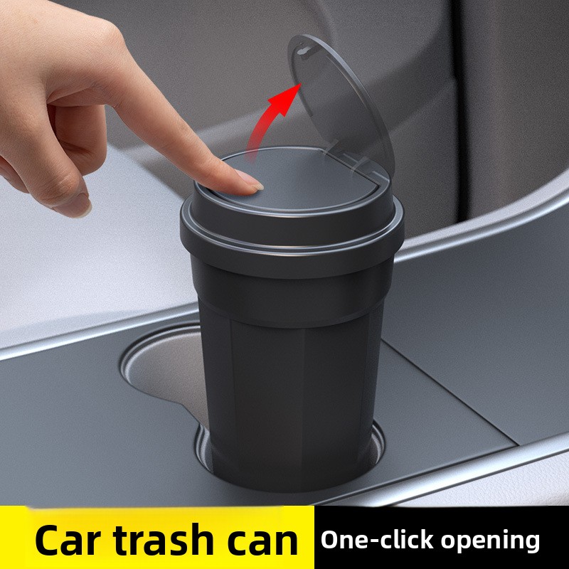 Car Trash Can Waterproof Cup H - Waterproof Car Trash Can With Lid review and price