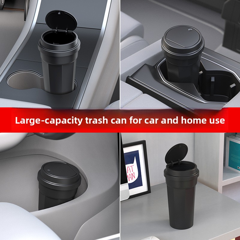 Car Trash Can Waterproof Cup H - Waterproof Car Trash Can With Lid review and price