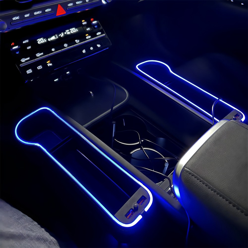 LED Car Seat Crevice Storage B - Seat Gap Filler Organizer With Usb Charger review and price
