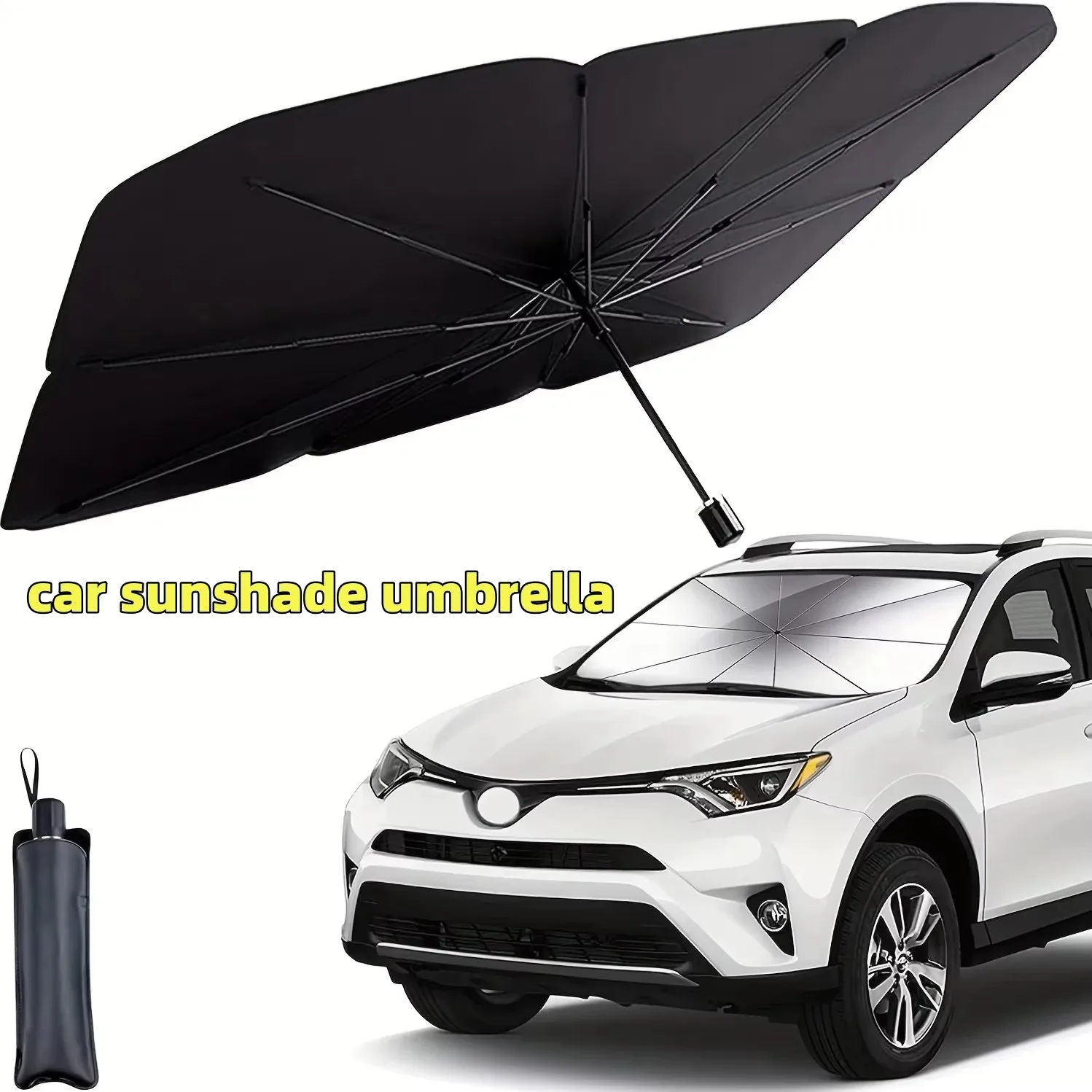 Multi Purpose Convenient Folda - Car Sunshade Windshield Umbrella Foldable review and price