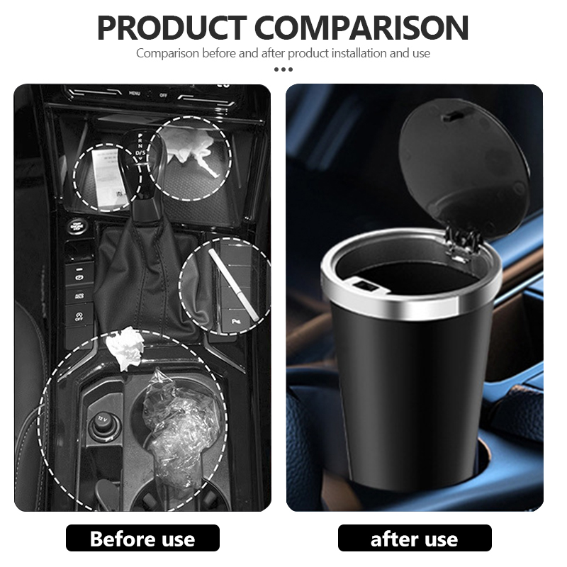 Car Trash Can Mini Waterproof  - Waterproof Car Trash Can With Lid review and price