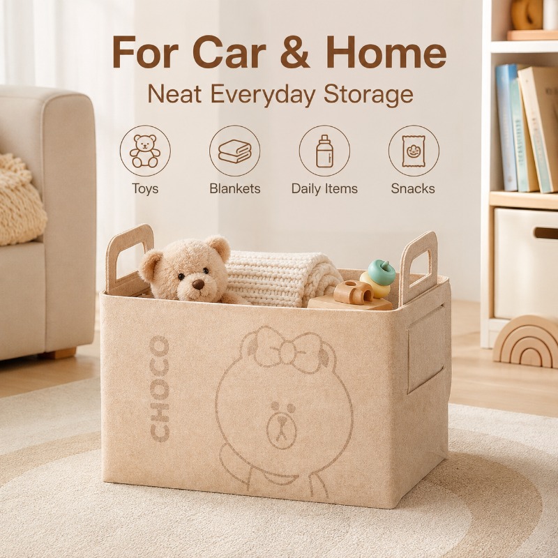 20L Large Felt Trunk Organizer - Car Trunk Organizer Foldable Storage Box review and price