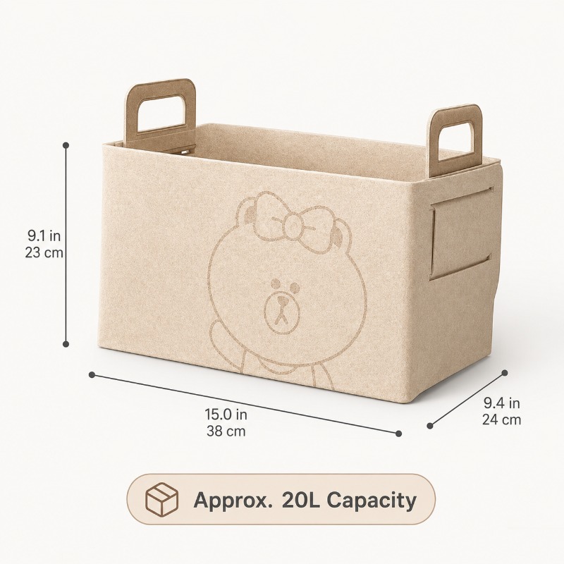 20L Large Felt Trunk Organizer - Car Trunk Organizer Foldable Storage Box review and price