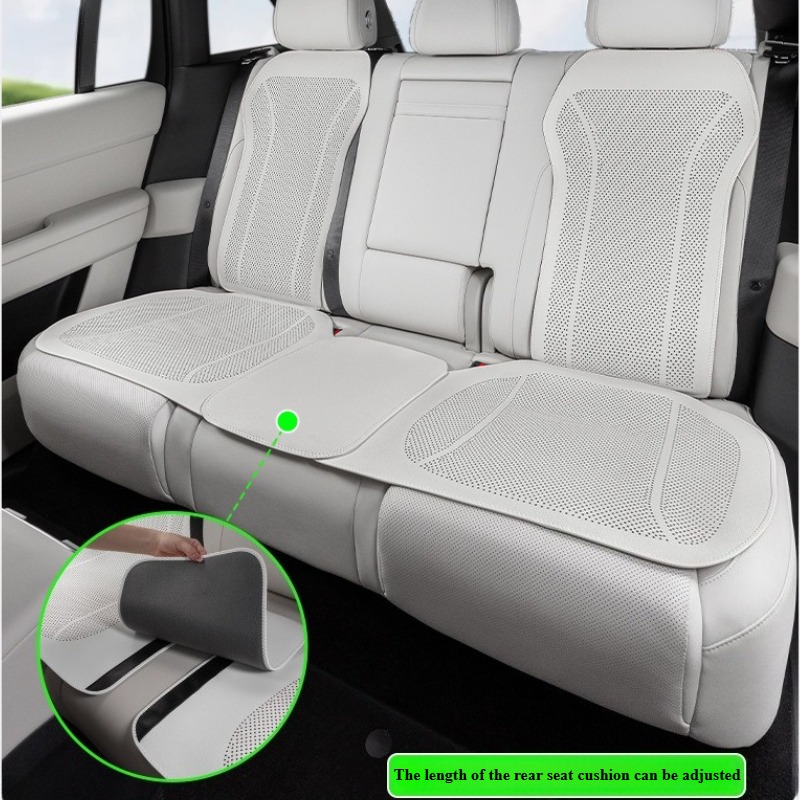Breathable Nappa Leather Car S - Leather Car Seat Covers Full Set Universal review and price
