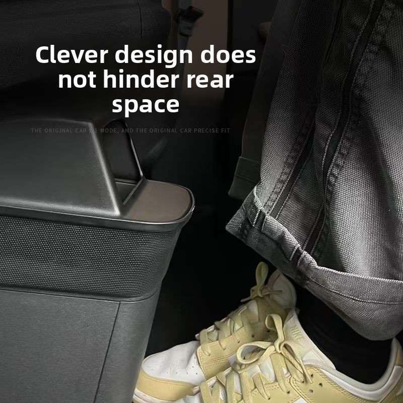 Silicone Rear Storage Box for  - Waterproof Car Trash Can With Lid review and price