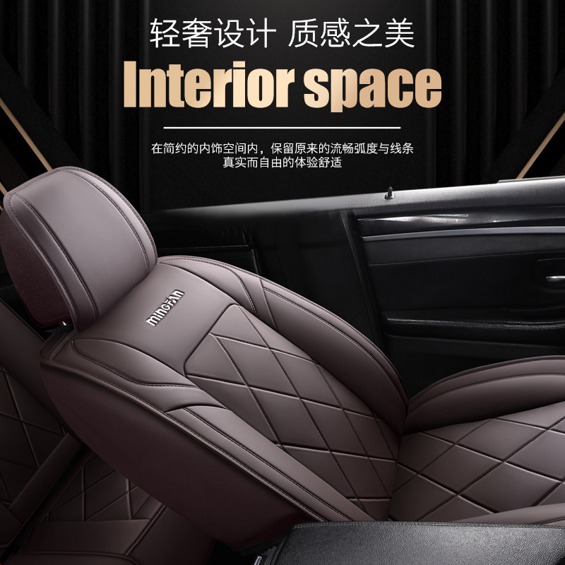 Universal Comfortable Full Lea - Leather Car Seat Covers Full Set Universal review and price