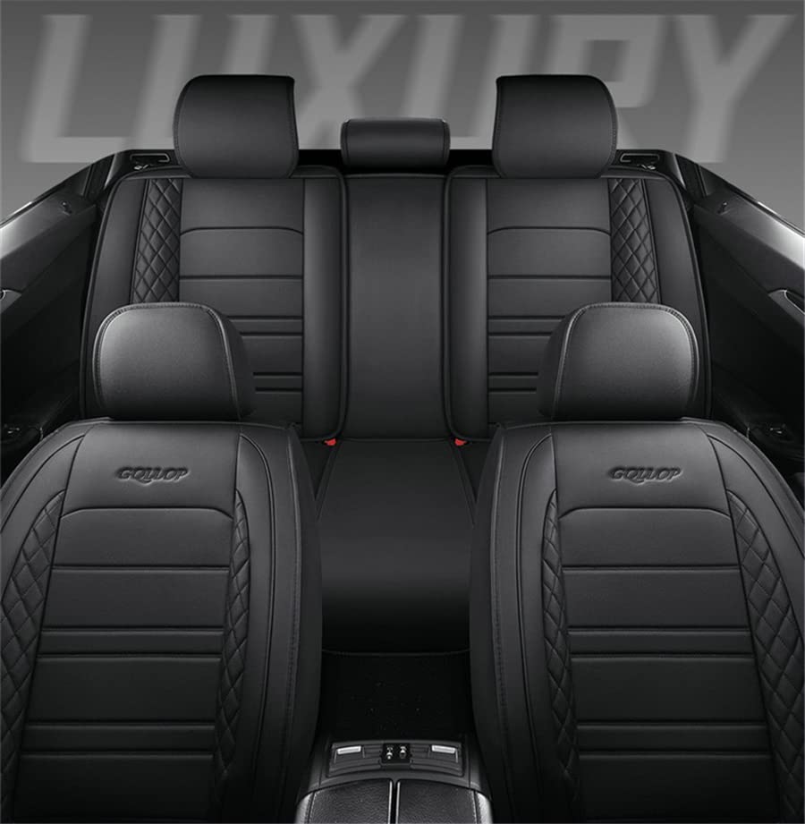 Auto Seat Cushion Cover,PU Lea - Leather Car Seat Covers Full Set Universal review and price