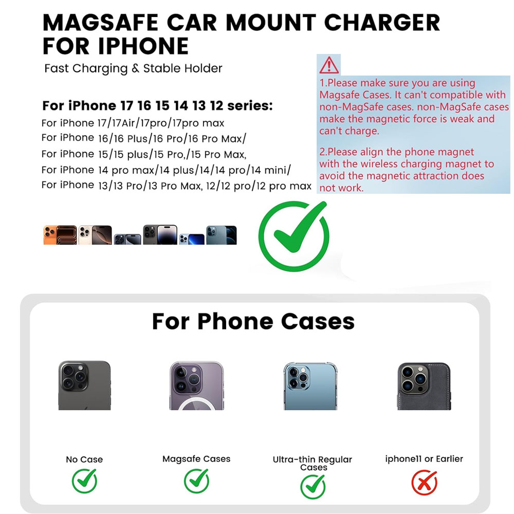 30W Fast Charging Magnetic Car - Wireless Car Charger Mount Fast Charging review and price