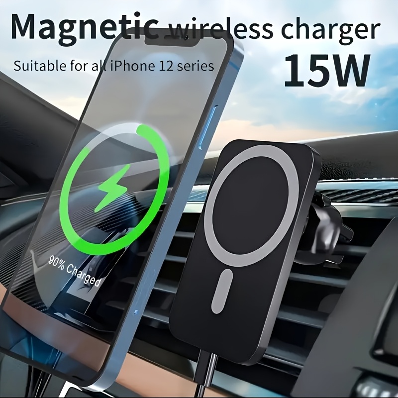 15W Magnetic Car Wireless Char - Wireless Car Charger Mount Fast Charging review and price