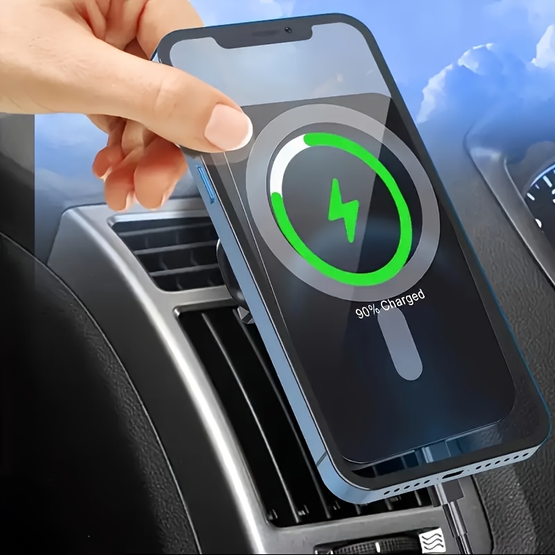 15W Magnetic Car Wireless Char - Wireless Car Charger Mount Fast Charging review and price