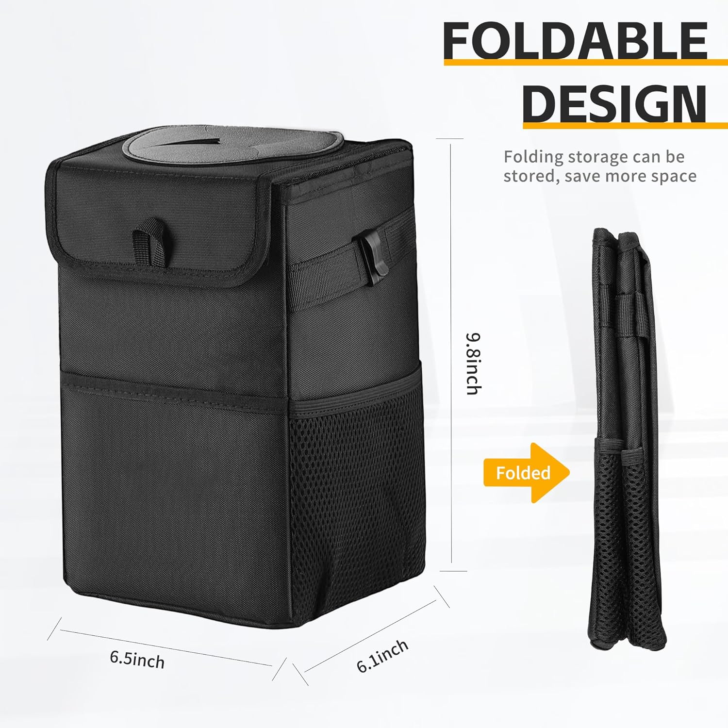 3-in-1 Car Trash Can with Lid  - Waterproof Car Trash Can With Lid review and price