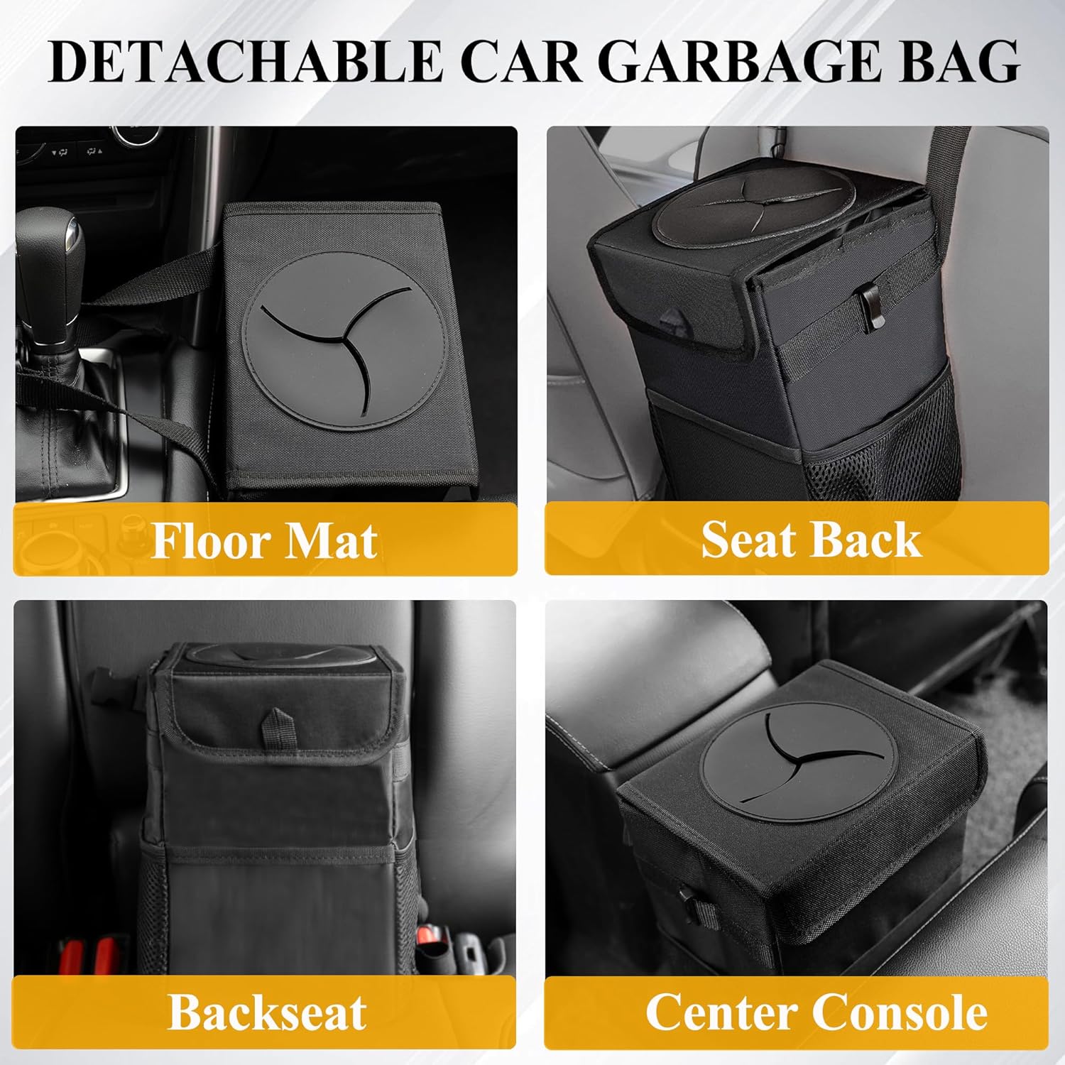 3-in-1 Car Trash Can with Lid  - Waterproof Car Trash Can With Lid review and price
