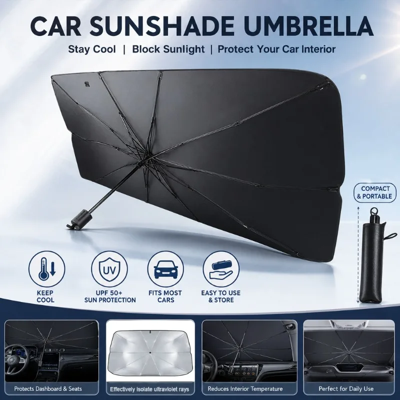 Car Windshield Sunshade Umbrel - Car Sunshade Windshield Umbrella Foldable review and price