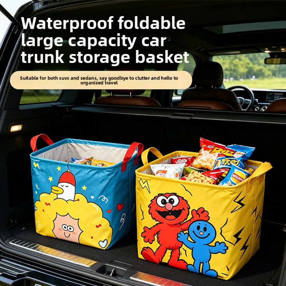 1pc Foldable Car Trunk Storage - Car Trunk Organizer Foldable Storage Box review and price