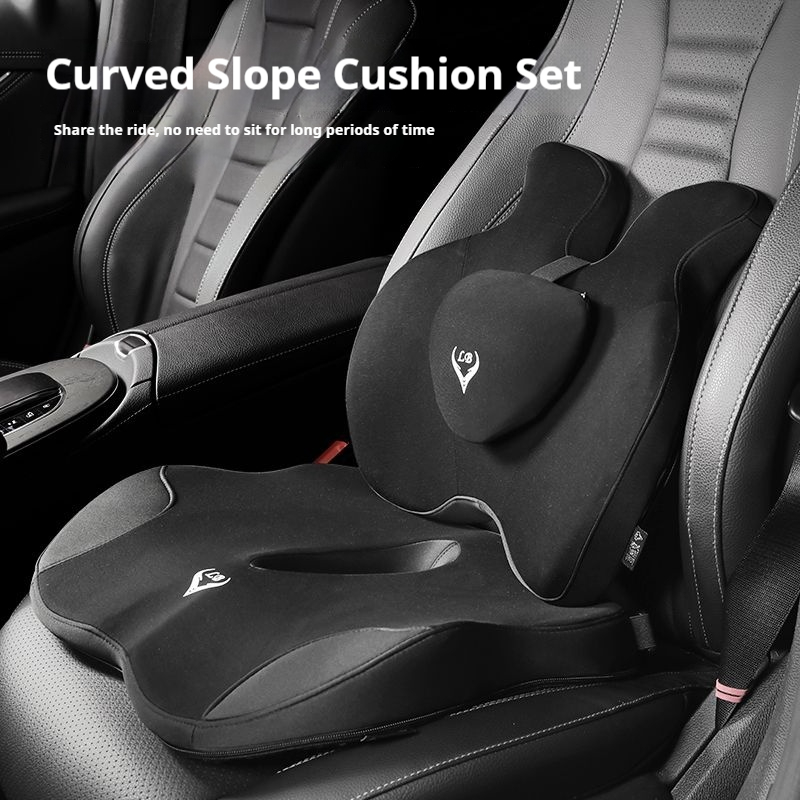 Memory Foam Office Chair Cushi - Memory Foam Car Neck Pillow Lumbar Support review and price