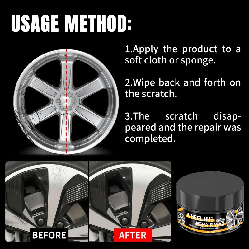 1 Piece 100g Universal Wheel H - Car Scratch Repair Polishing Wax Paste review and price