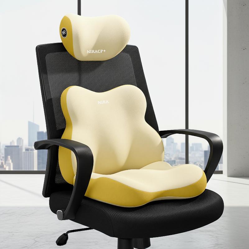 Car Seat Lumbar Support and Ne - Memory Foam Car Neck Pillow Lumbar Support review and price