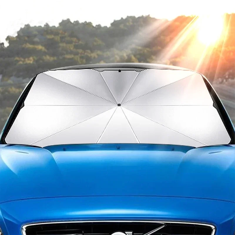 Portable Car Sun Shade Umbrell - Car Sunshade Windshield Umbrella Foldable review and price