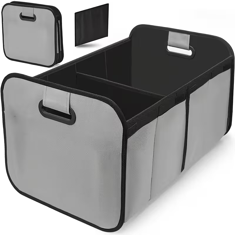 Collapsible Car Trunk Storage  - Car Trunk Organizer Foldable Storage Box review and price