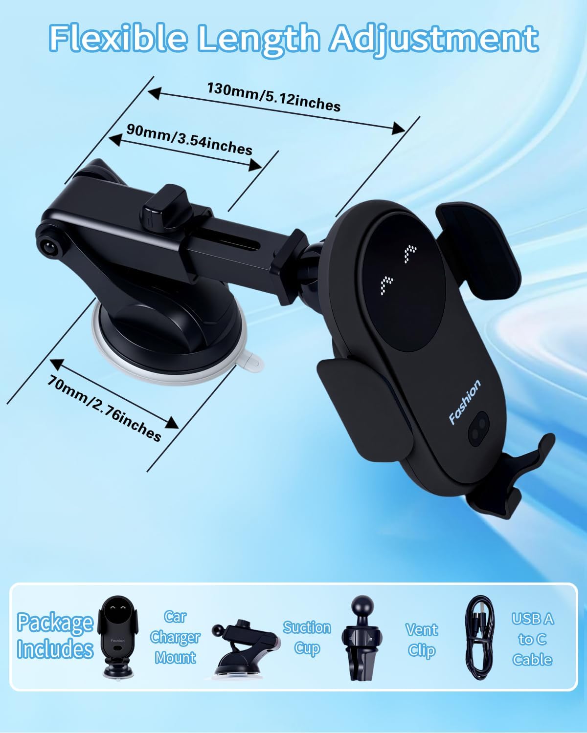 Wireless Car Charger Stand Fas - Wireless Car Charger Mount Fast Charging review and price