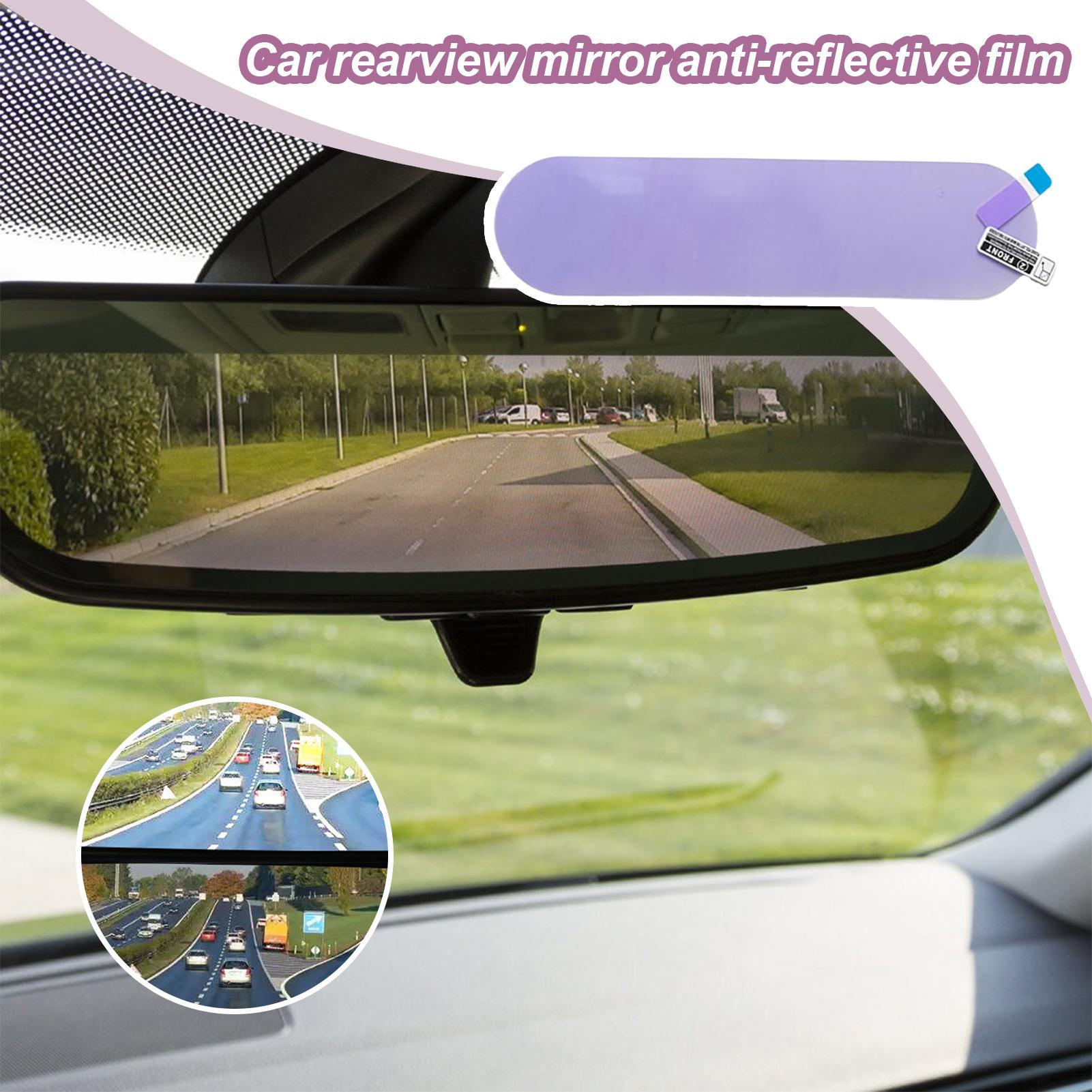 Anti-glare Car Interior Mirror - Anti Glare Car Rearview Mirror Film review and price